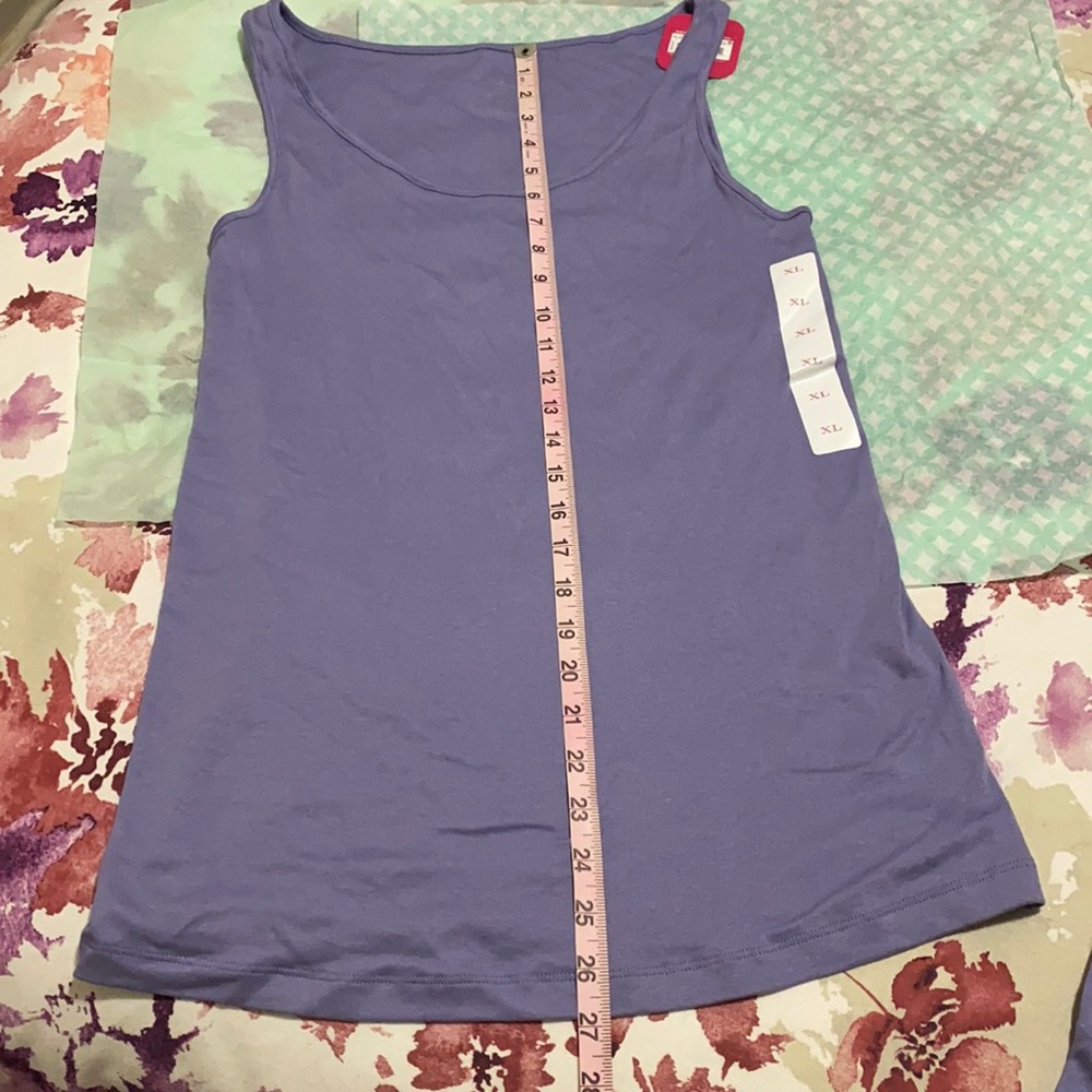 Isabel Violet Rib Tank